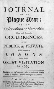 Deník z morového roku 1665 od English School