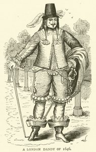 Londýnský Dandy z roku 1646 od English School