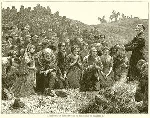 Setkání Covenanters za vlády Karla I od English School