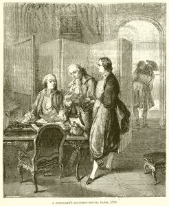A Merchants Counting-House, Paříž, 1790