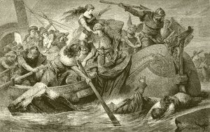 Drancující výprava Vikingů od English School