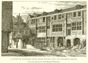 Část Winchester House, která přežila až do devatenáctého století od English School