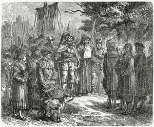 A Robber Knight náročný Tribute, 1882 od English School