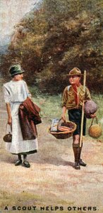 Skaut pomáhá druhým, 1929 od English School