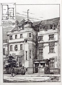 Ateliér sochařů, 1892 od English School