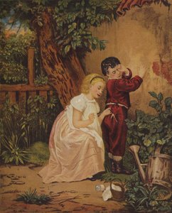 Stitch in Time (chromolitho) od English School