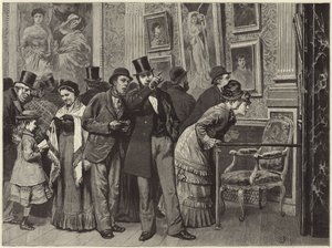 Nedělní odpoledne v obrazové galerii od English School
