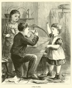 A Tale of a Kite (rytina) od English School