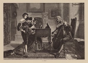 "Trio" (rytina) od English School