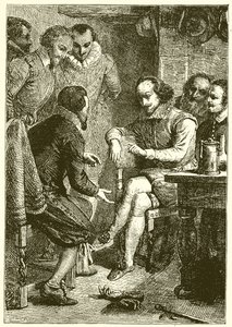 Vtipný souboj mezi Shakespearem a Benem Jonsonem od English School