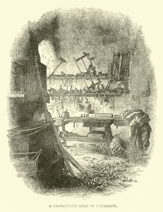 Truhlářská dílna v Nazaretu od English School
