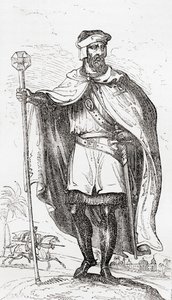 Templářský rytíř ze staré Anglie: , vyd. 1847 od English School