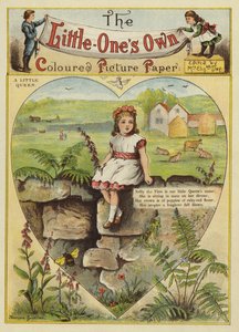 Malá královna (chromolitho) od English School