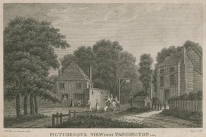 Malebný výhled poblíž Paddington, Middlesex od English School