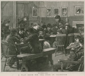 Herna pro chudé v Islingtonu: Obecná místnost od English School