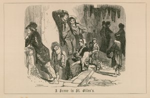 Scéna v St Giles