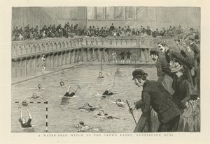 Zápas vodního póla v Crown Baths od English School