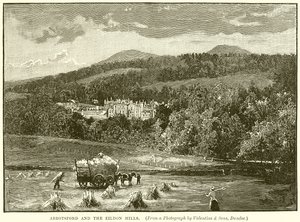 Abbotsford a Eildon Hills od English School