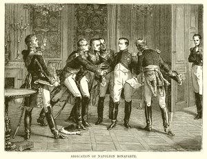 Abdikace Napoleona Bonaparta od English School