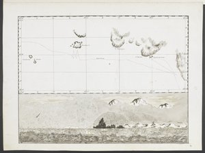 Přidejte MS 15500 f.13 Dvacet dva map, pohledy na Headlands atd., pořízené během plavby kapitána Cooka v Resolution přes Tichý a jižní oceán od English School