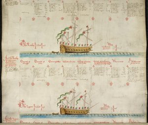 Přidat MS 22047 The galleass The Antelop and The Tegar, z 