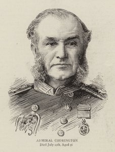 Admirál Codrington (rytina) od English School