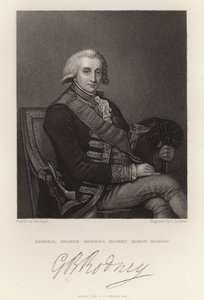 Admirál George Brydges Rodney od English School