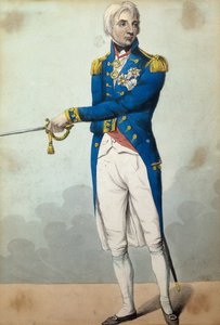 Admirál Horatio Nelson (1758-1805) od English School