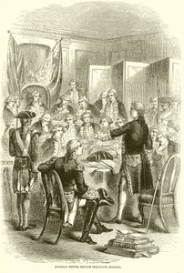 Admirál Keppel před vojenským soudem od English School