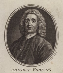 Admirál Vernon (rytina) od English School