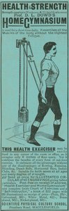 Reklama na domácí gymnázium profesora D L Dowdse od English School