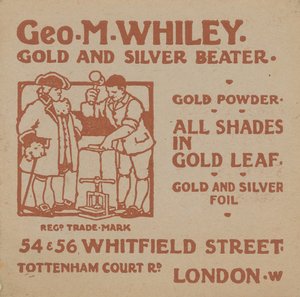 Reklama pro George M Whiley od English School