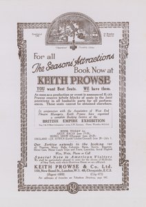 Reklama pro Keitha Prowse od English School