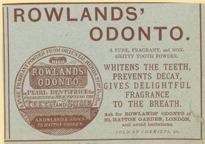 Reklama pro Rowlands Odonto od English School