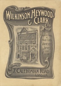 Reklama pro Wilkinson, Heywood & Clark Ltd (litho) od English School