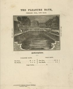 Reklama na Pleasure Baths od English School