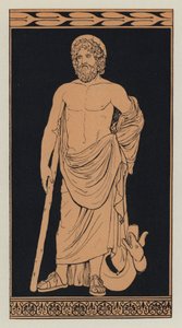 Aesculapius (barevná litografie) od English School