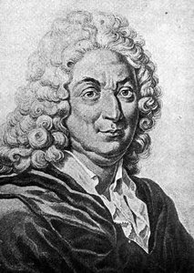 Alain-Rene Lesage (1668-1747) (rytina) od English School