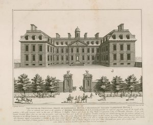Albemarle House (původně nazývaný Clarendon House) od English School