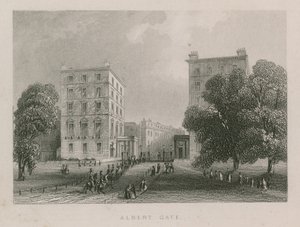 Albert Gate, Kensington Park, Londýn od English School