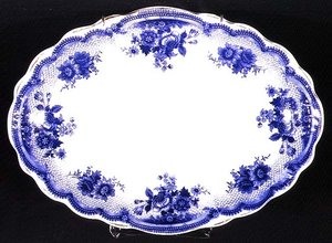 Albertoli vzor Staffordshire talíř, cca 1860 (keramický) od English School