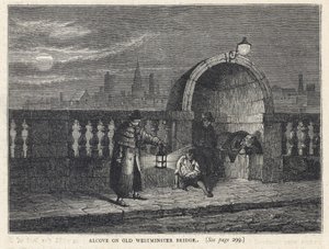 Výklenek na Westminster Bridge od English School