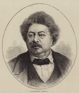Alexandre Dumas (rytina) od English School