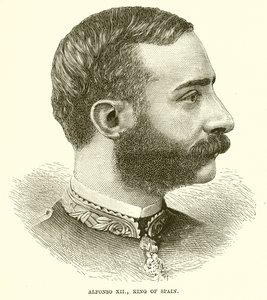 Alfonso XII., španělský král od English School