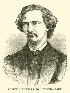 Algernon Charles Swinburne, básník od English School