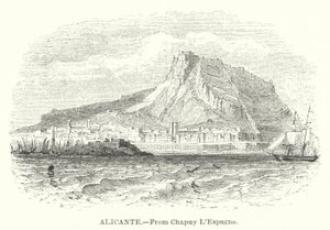 Alicante (rytina) od English School