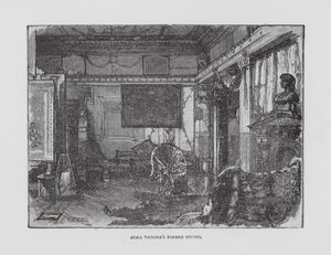 Bývalý ateliér Almy Tademy (litografie) od English School