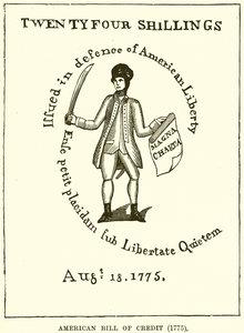 American Bill of Credit (1775) od English School