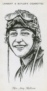 Amy Mollison, anglický letec od English School