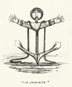 Anchorite (rytina) od English School